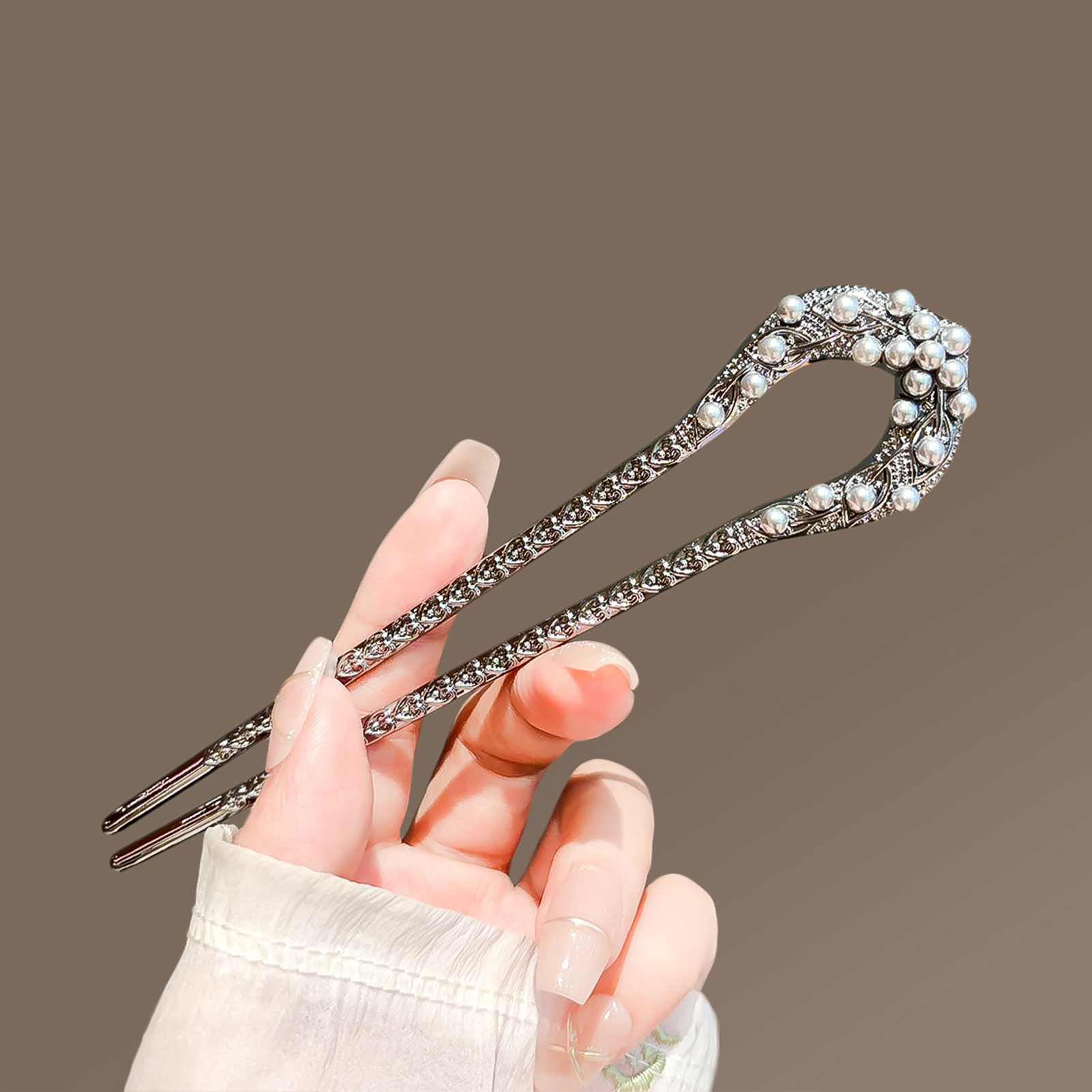Women Accessories On Sale - Fashion Metal U Shape Hair Clip