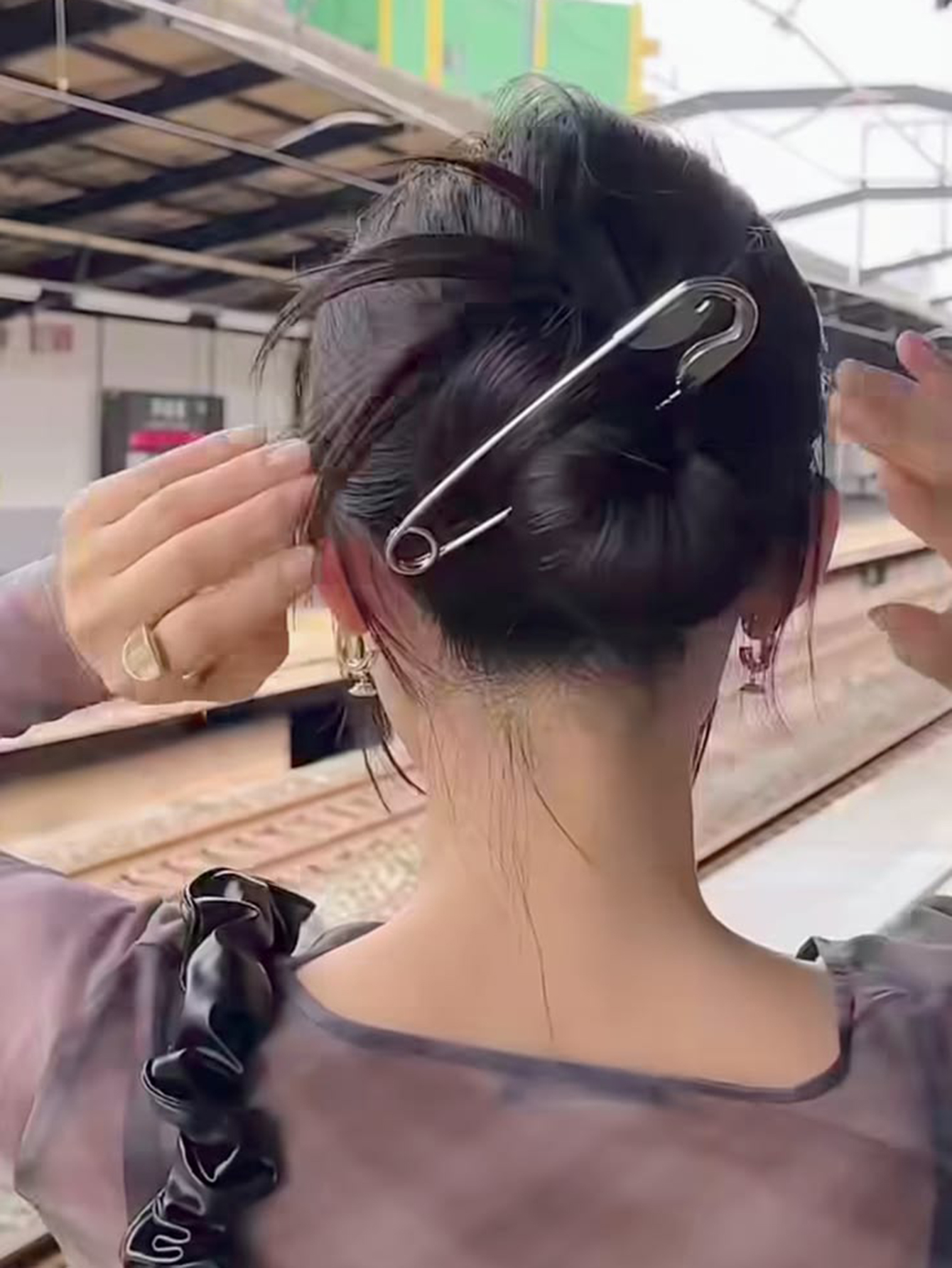 Women Accessories On Sale - 1Pcs Trendy Oversized Hair Safety Pin