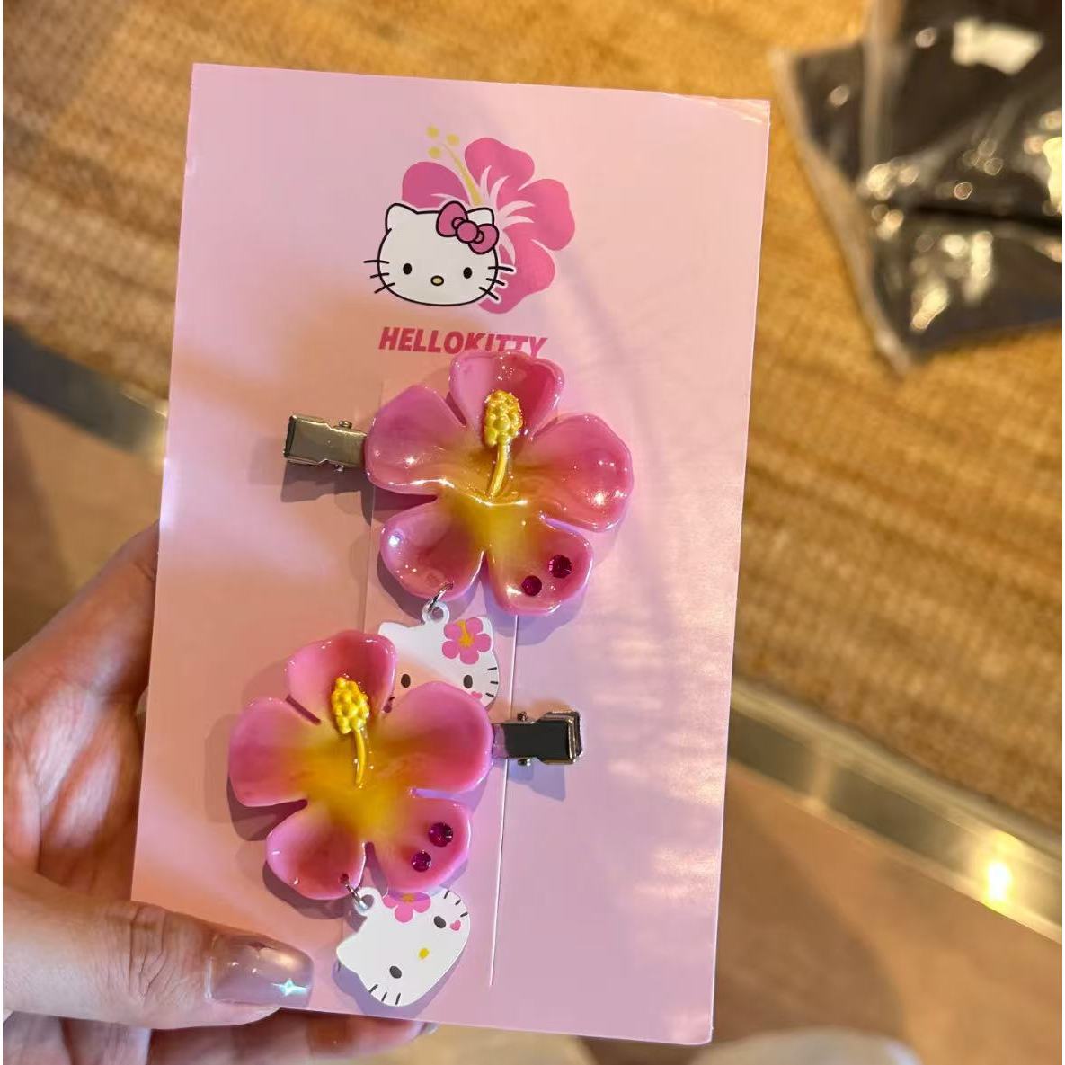 Women Accessories On Sale - Kawaii Sanrio Hello Kitty Flower Hair