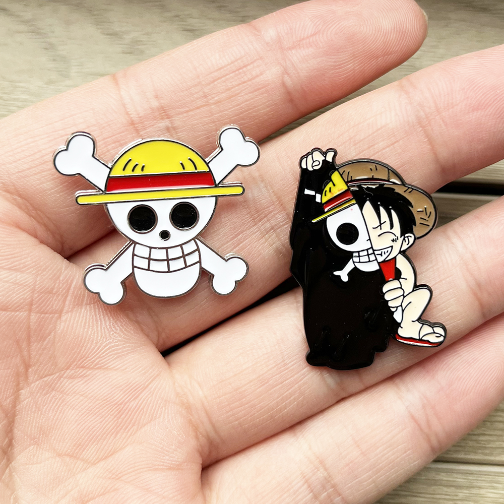 Women Accessories Gift Set - 2026 New 2pcs Cute Luffy Anime