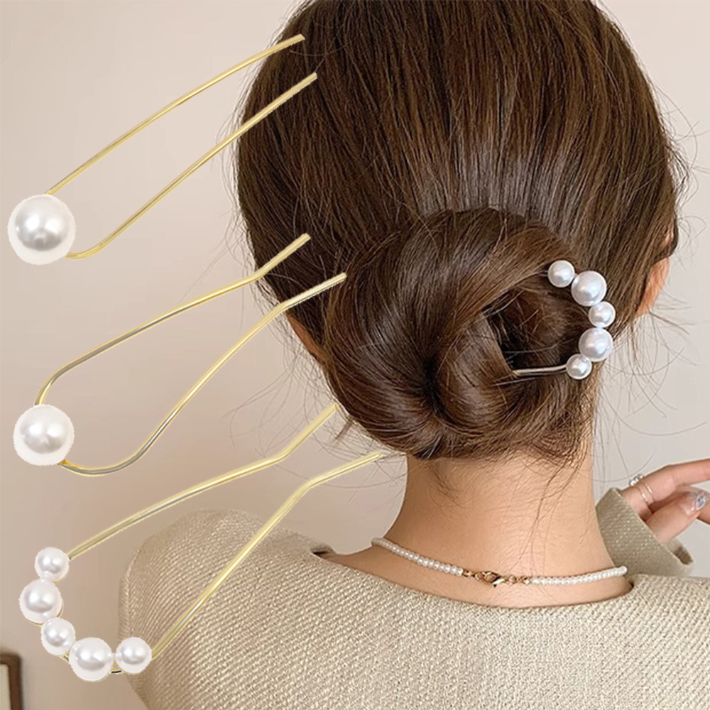 Women Accessories On Sale - New Metal Vintage U Shape Hairpin