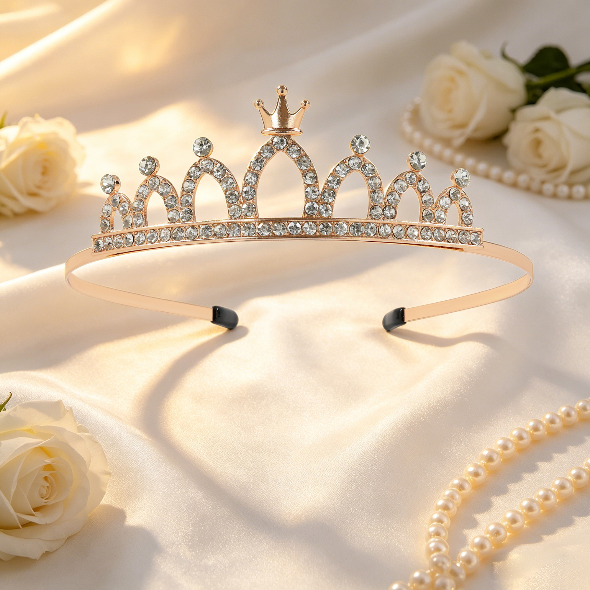 Women'S Accessories And Jewelry - 2026 New Cross-border Minimalist Crown Alloy