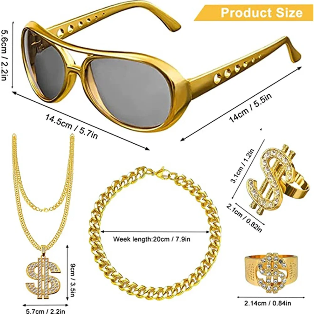 80s 90s Costume Outfit Set Men - Women'S Accessories In The 80S review and price