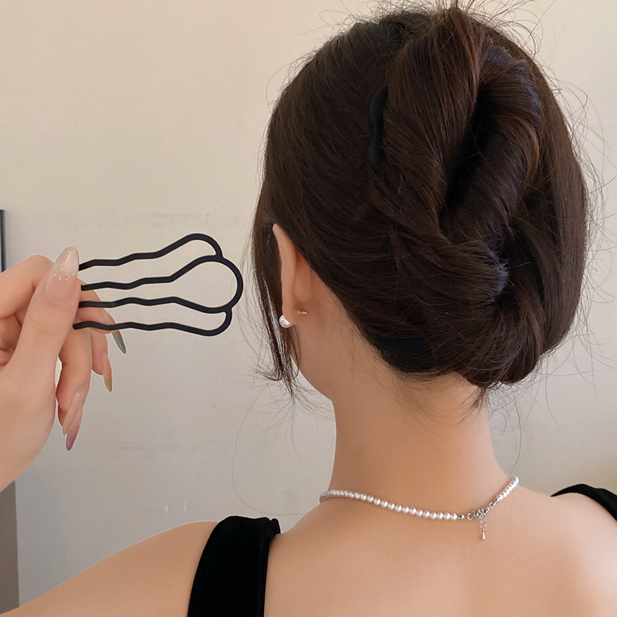 Metal U-Shaped Hair Fork Combs - Women Accessories On Sale review and price