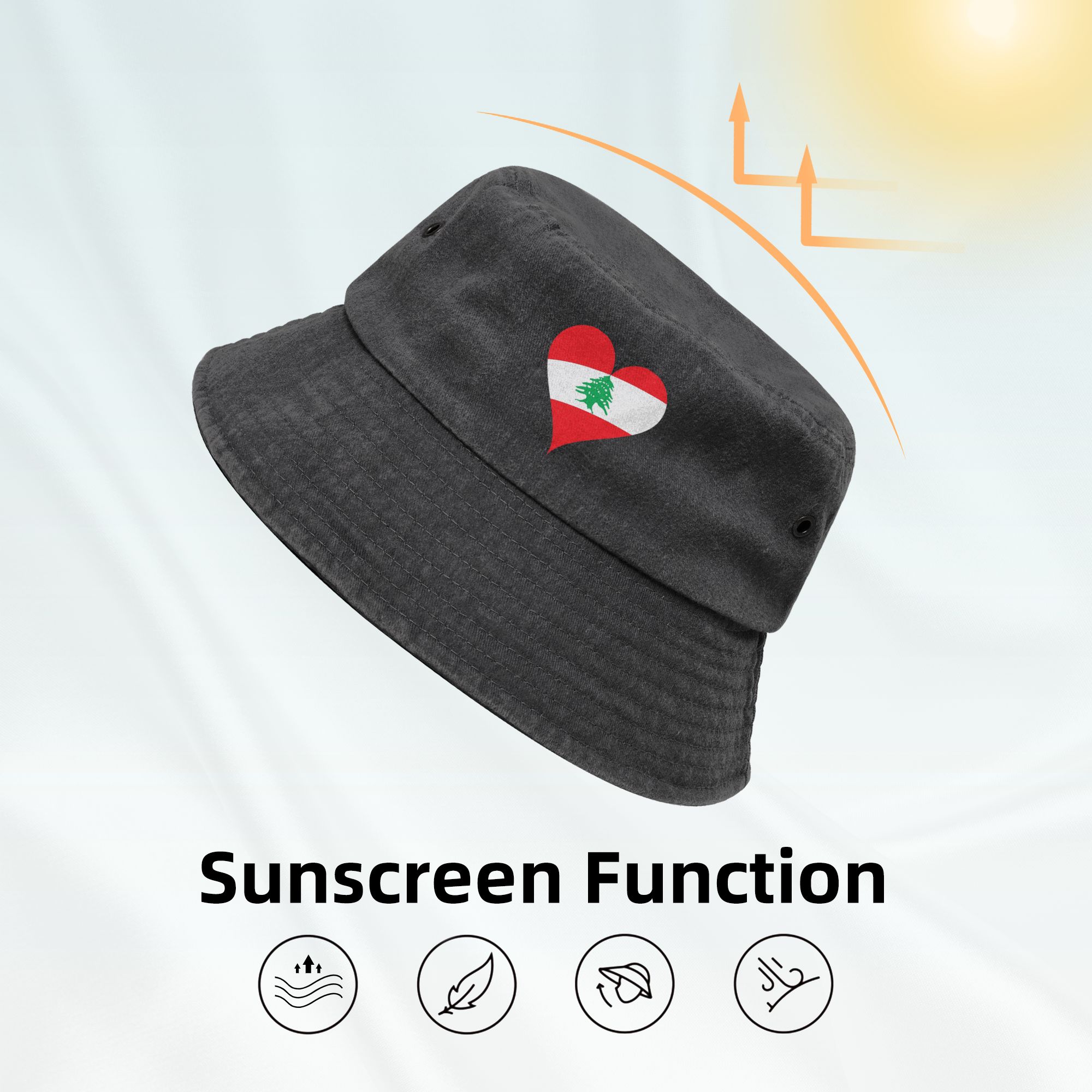 Lebanon Flag Heart Women Men B - Women Accessories Lebanon review and price