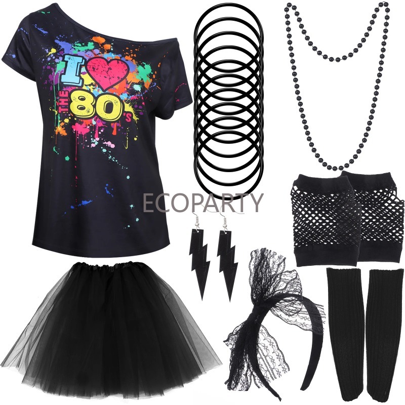 80s Fancy Dress Accessories Wo - Women'S Accessories In The 80S review and price
