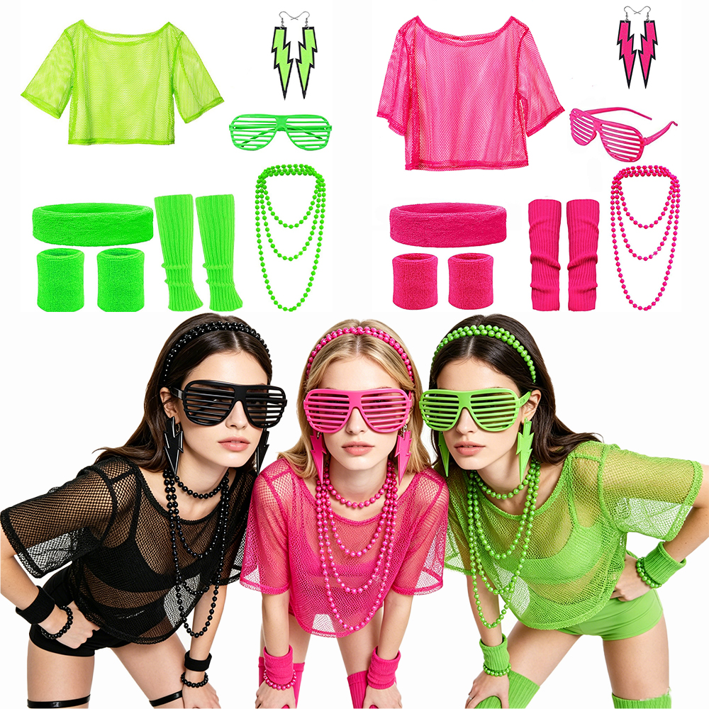 80S Disco Party Outfit Set for - Women'S Accessories In The 80S review and price