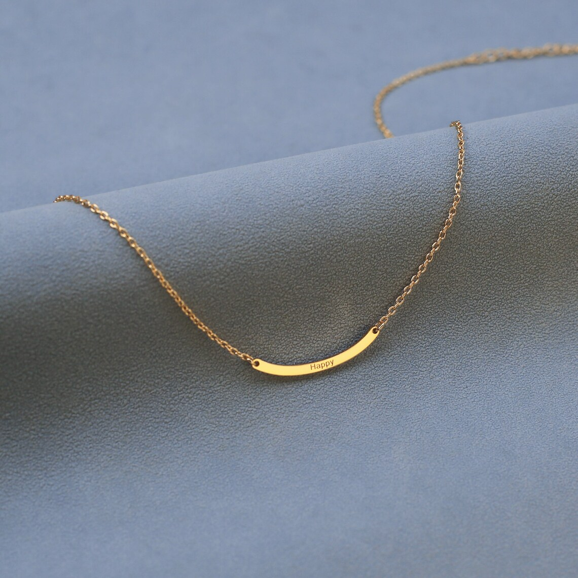 Personalized Curved Bar Neckla - Women Accessories Gift Box review and price