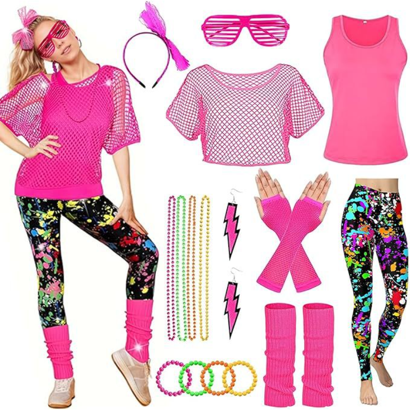 10Pcs/set Women 80s Fancy Work - Women'S Accessories In The 80S review and price