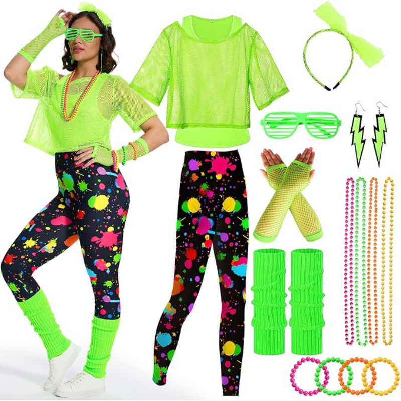 10Pcs/set Women 80s Fancy Work - Women'S Accessories In The 80S review and price