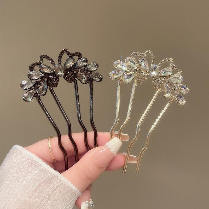 Fashion Rhinestones U-Shaped H - Women Accessories On Sale review and price
