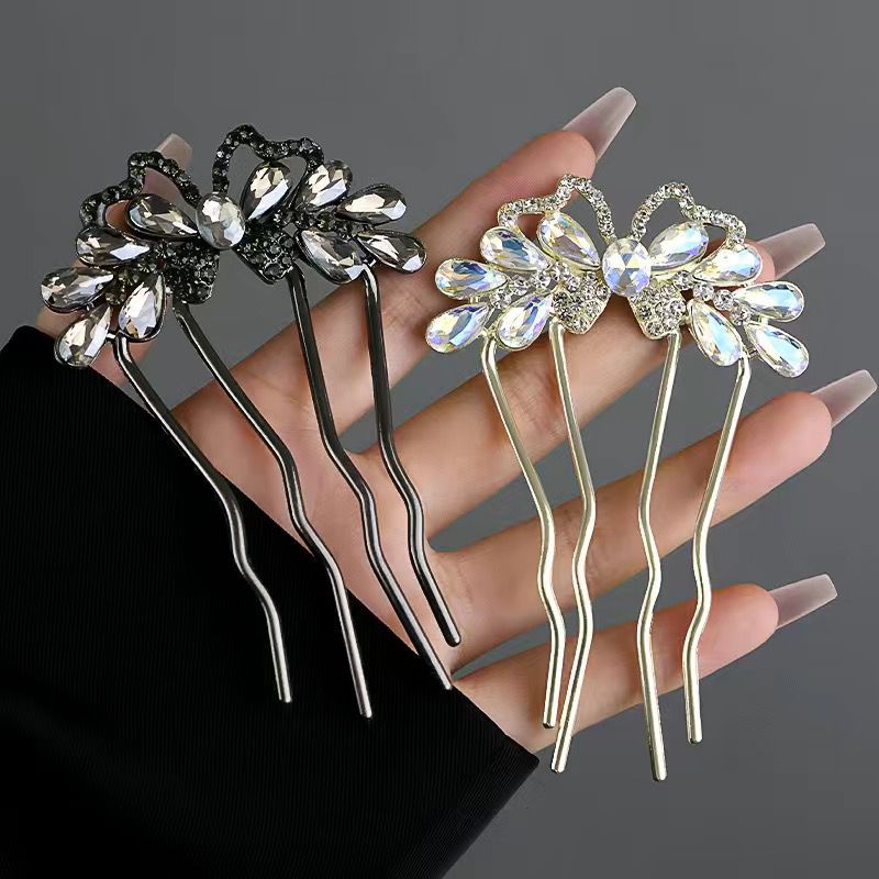 Fashion Rhinestones U-Shaped H - Women Accessories On Sale review and price