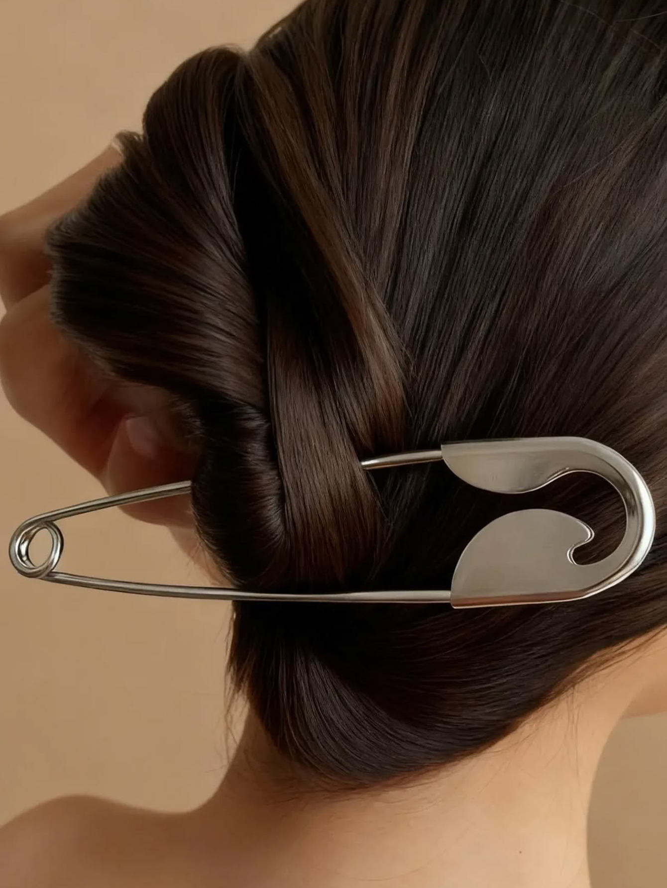 1Pcs Trendy Oversized Hair Saf - Women Accessories On Sale review and price
