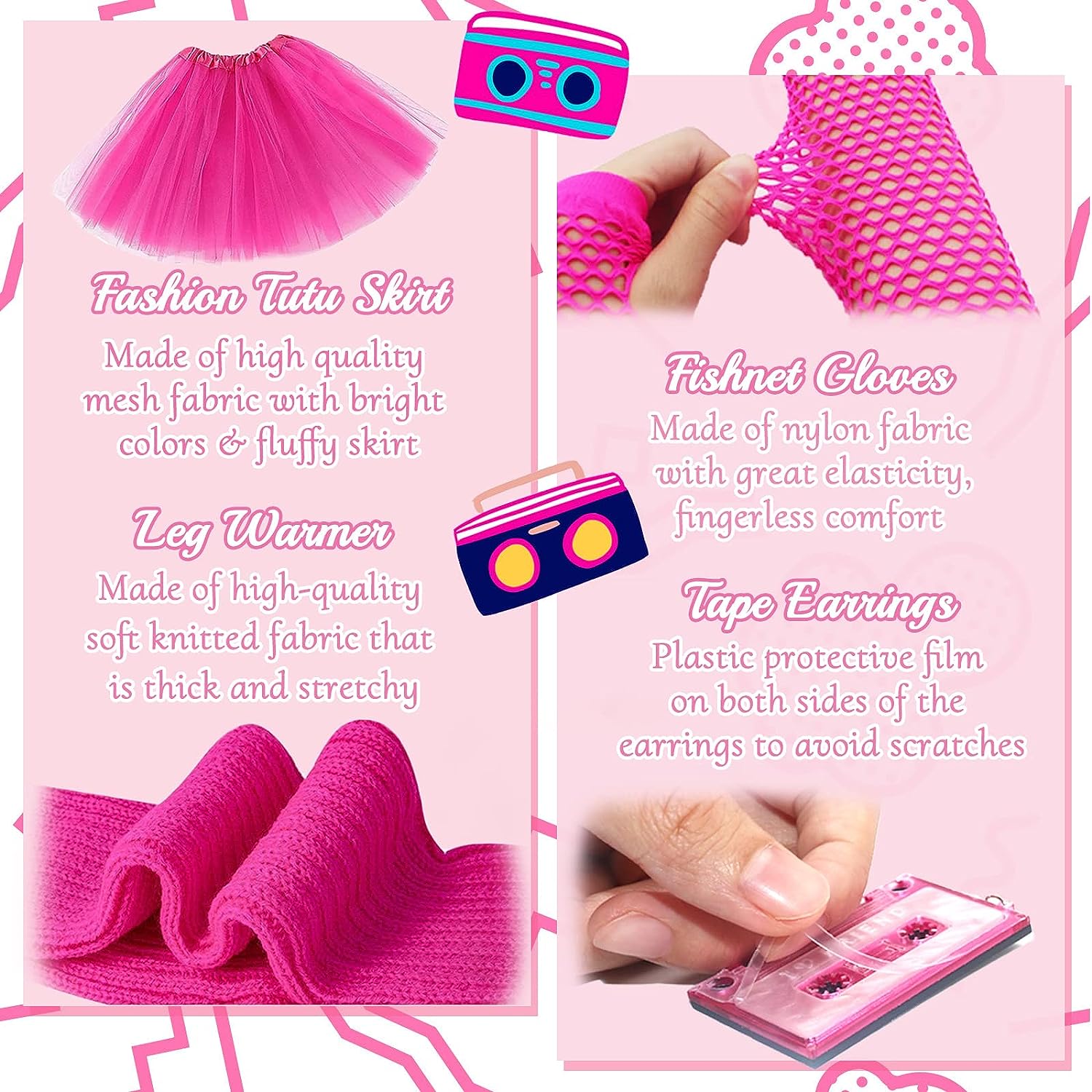 80s Party Costume Accessories  - Women'S Accessories In The 80S review and price