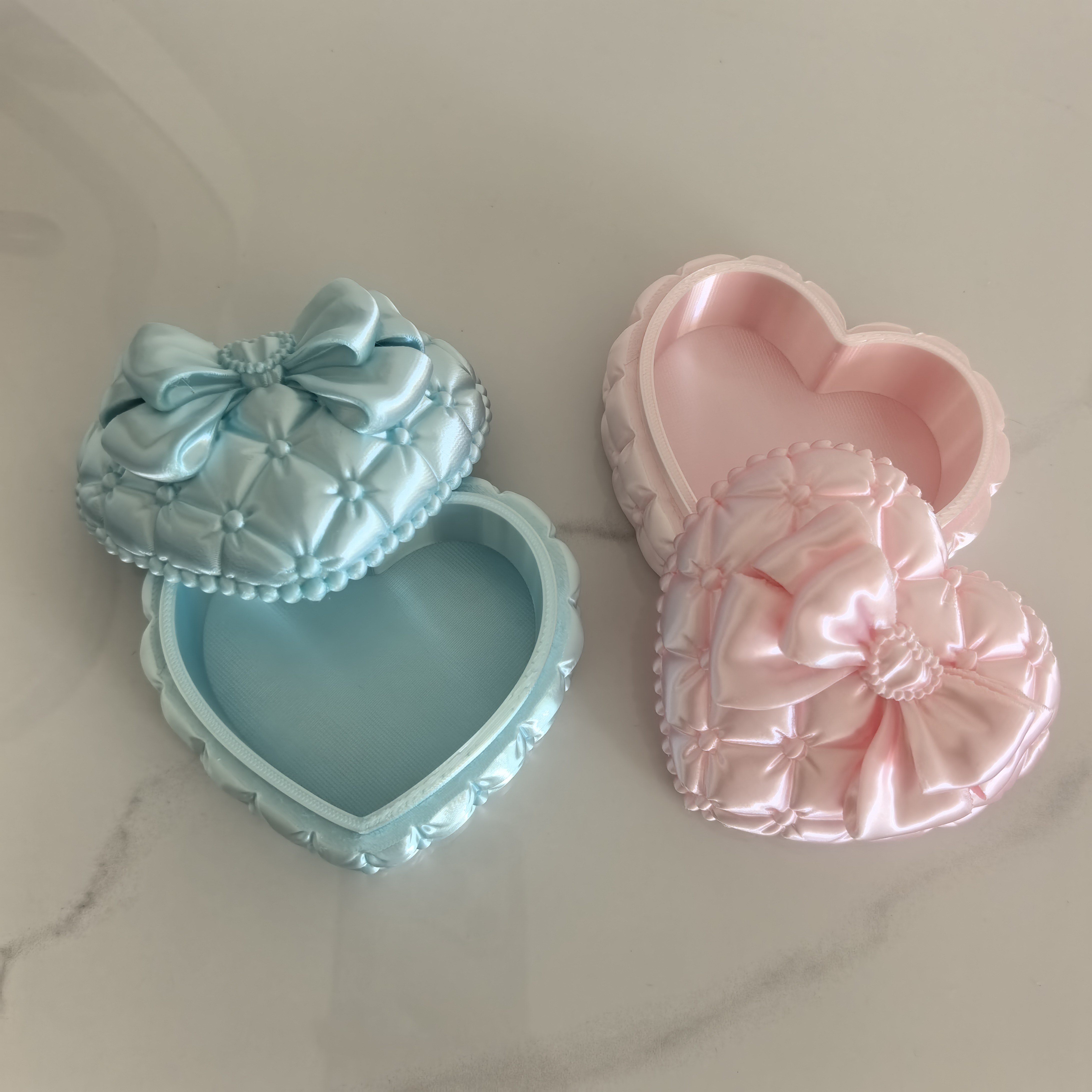 Silk Heart-Shaped Jewelry Box  - Women Accessories Gift Box review and price