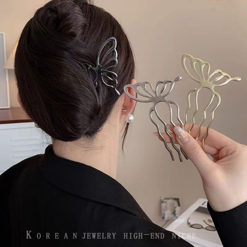 Korean Butterfly U Shape Hair  - Women Accessories On Sale review and price