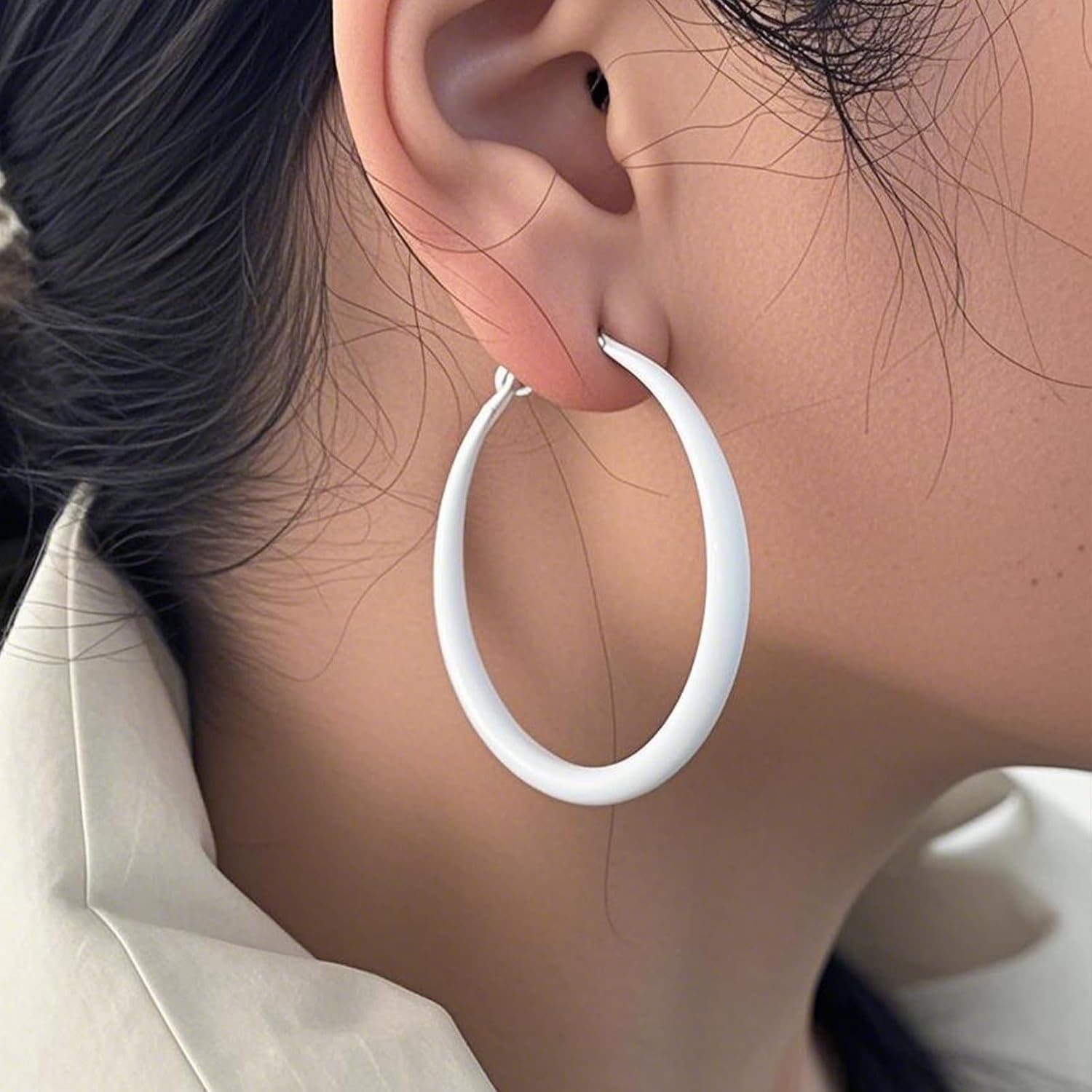 Neon Hoop Earrings for Women E - Women'S Accessories In The 80S review and price