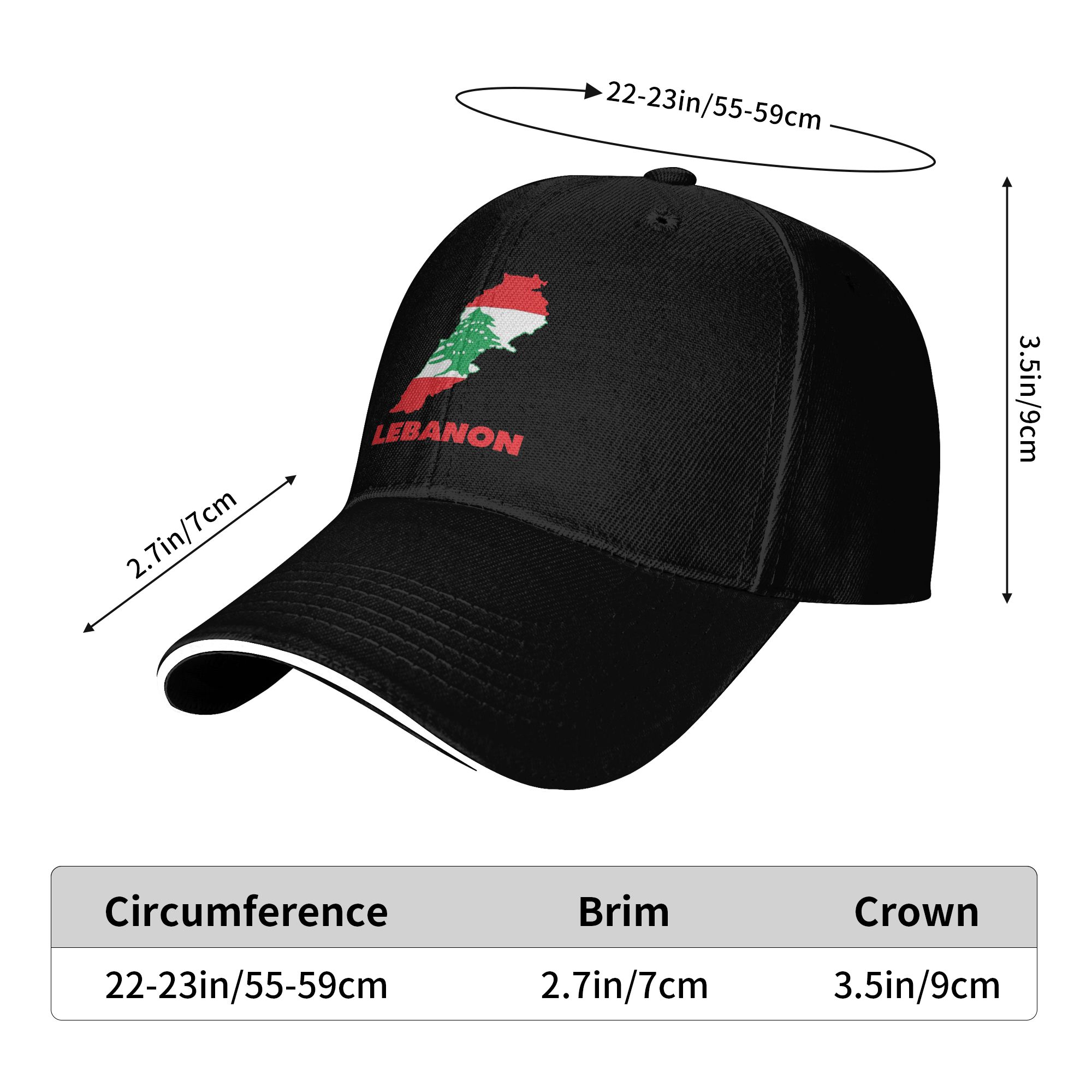 New Baseball Cap Lebanon Flag  - Women Accessories Lebanon review and price