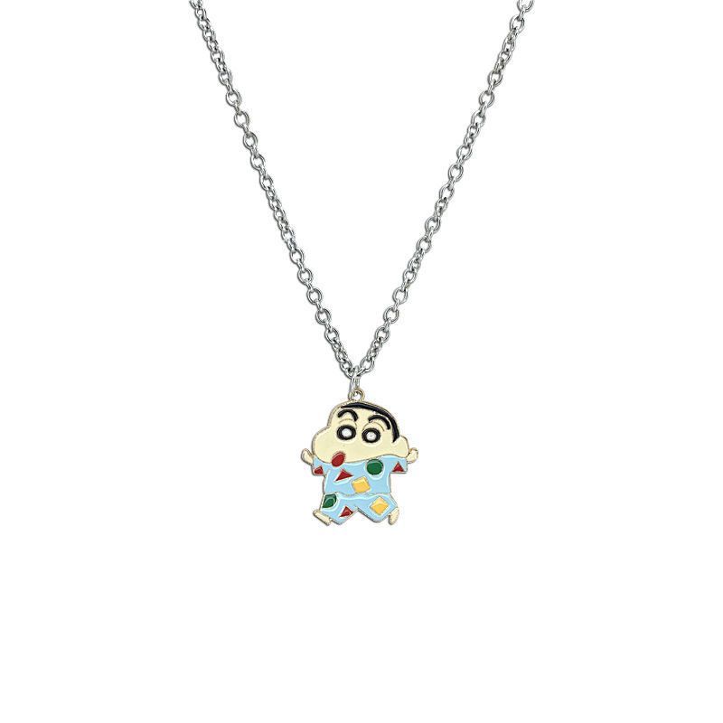 Crayon Shin-chan cartoon neckl - Women Accessories Gift Set review and price