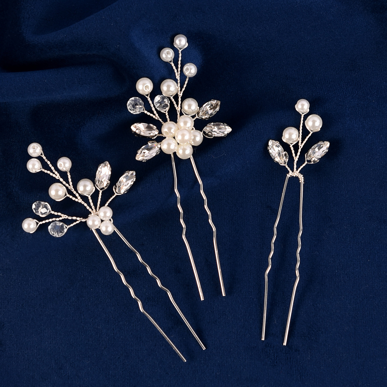 3pcs Bride Hairpin Trendy Hair - Women Accessories On Sale review and price