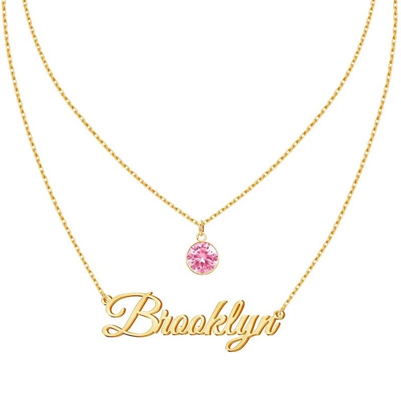 DOREMI Stainless steel Custom  - Layered Necklace Set review and price