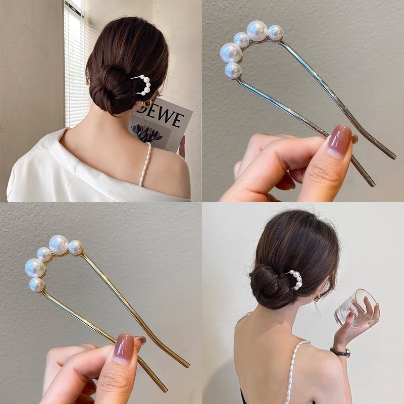 New Metal Vintage U Shape Hair - Women Accessories On Sale review and price