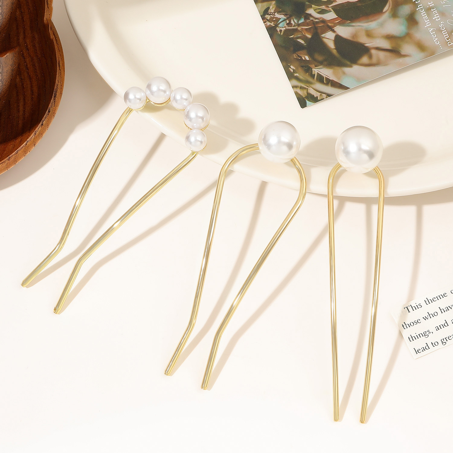 New Metal Vintage U Shape Hair - Women Accessories On Sale review and price