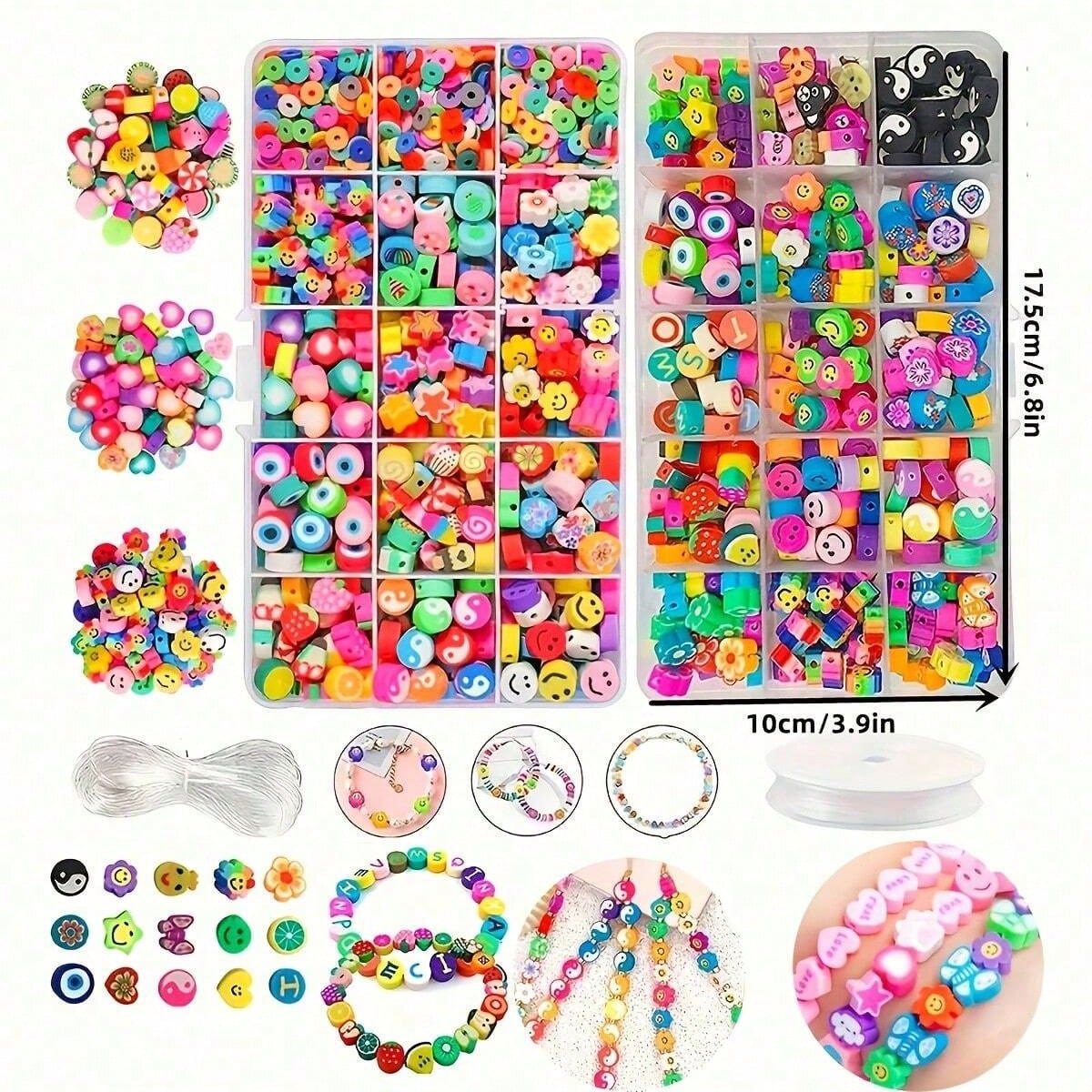 1450/1200/250pcs Polymer Clay  - Women Accessories Gift Set review and price