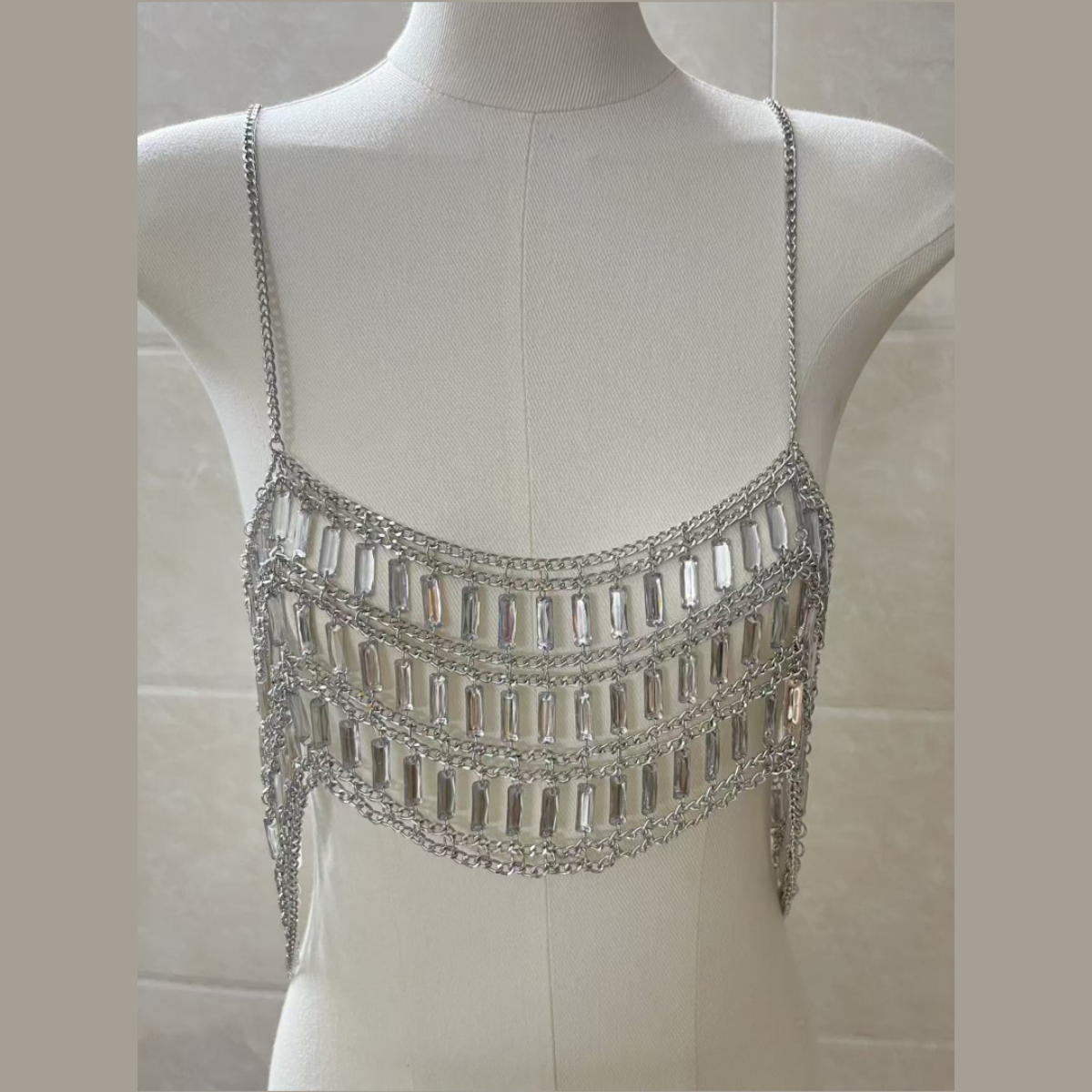 New Arrival Acrylic Sequins Ha - Layered Necklace Set review and price