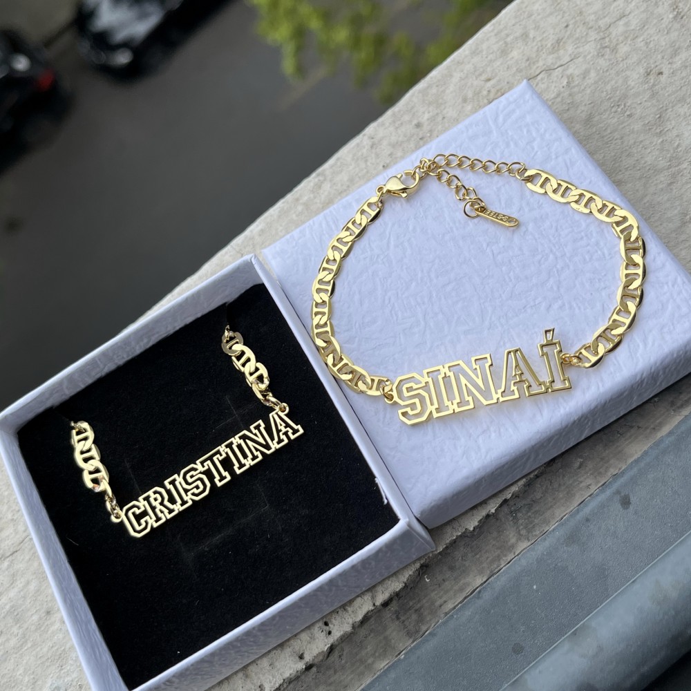 DUOYING Custom Name Hollow Nec - Women Accessories Gift Set review and price