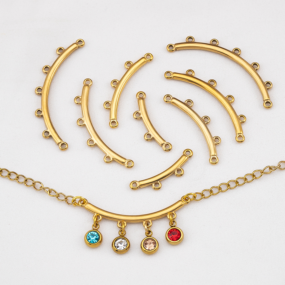 2 3 4 5 Loops Stainless Steel  - Layered Necklace Set review and price