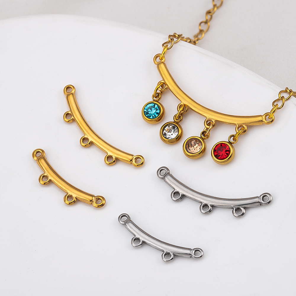 2 3 4 5 Loops Stainless Steel  - Layered Necklace Set review and price