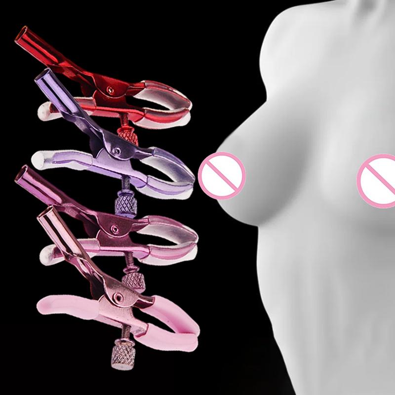 1Pair Colorful Metal Nipple Cl - Women Accessories Combo review and price