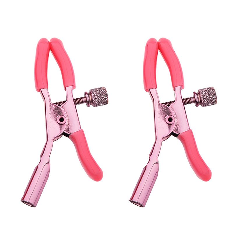 1Pair Colorful Metal Nipple Cl - Women Accessories Combo review and price