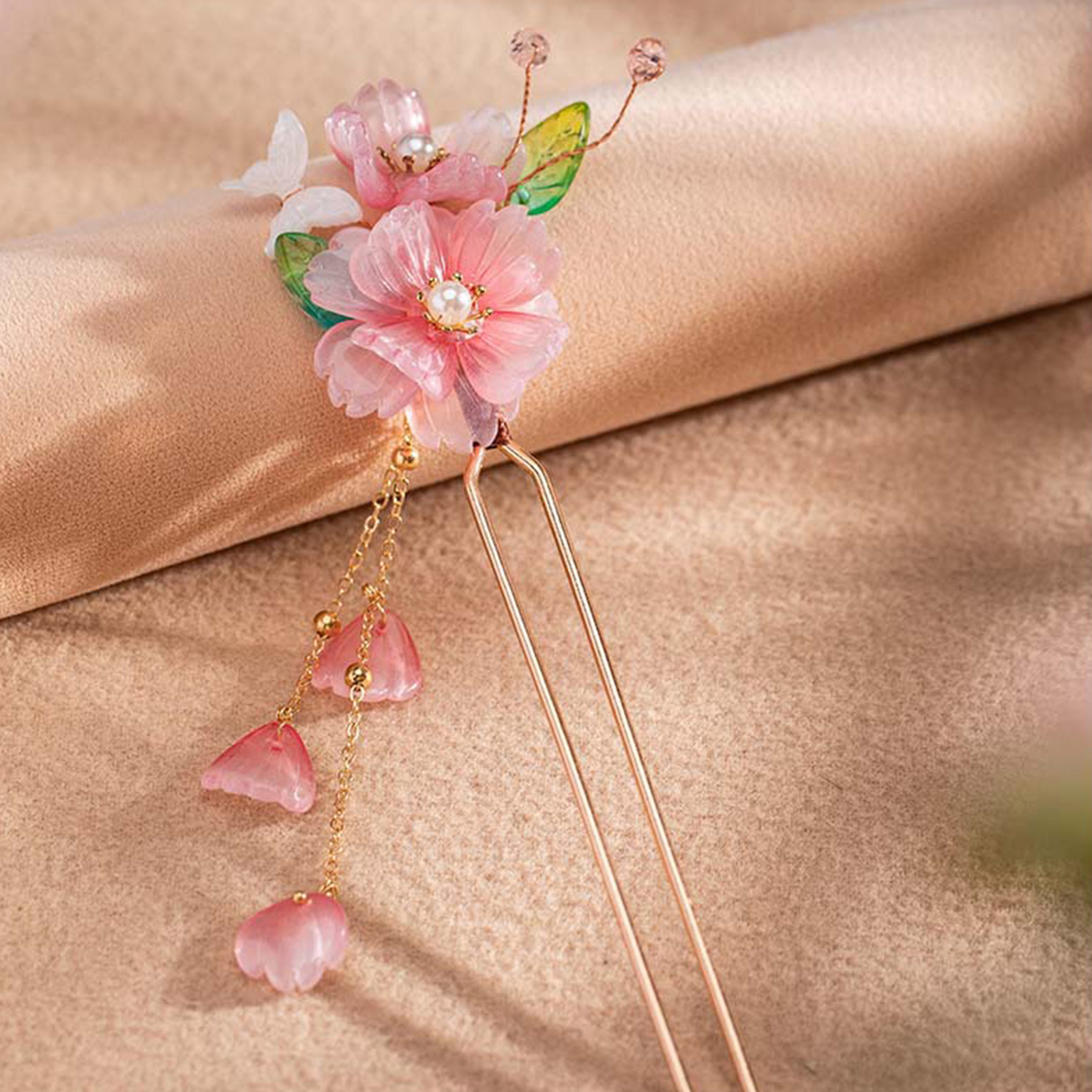 U Shaped Hair Sticks Forks Whi - Women Accessories On Sale review and price