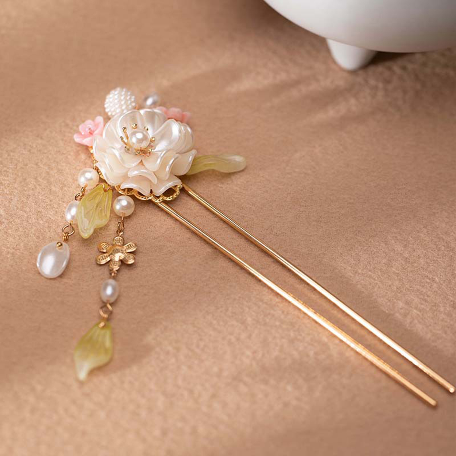 U Shaped Hair Sticks Forks Whi - Women Accessories On Sale review and price