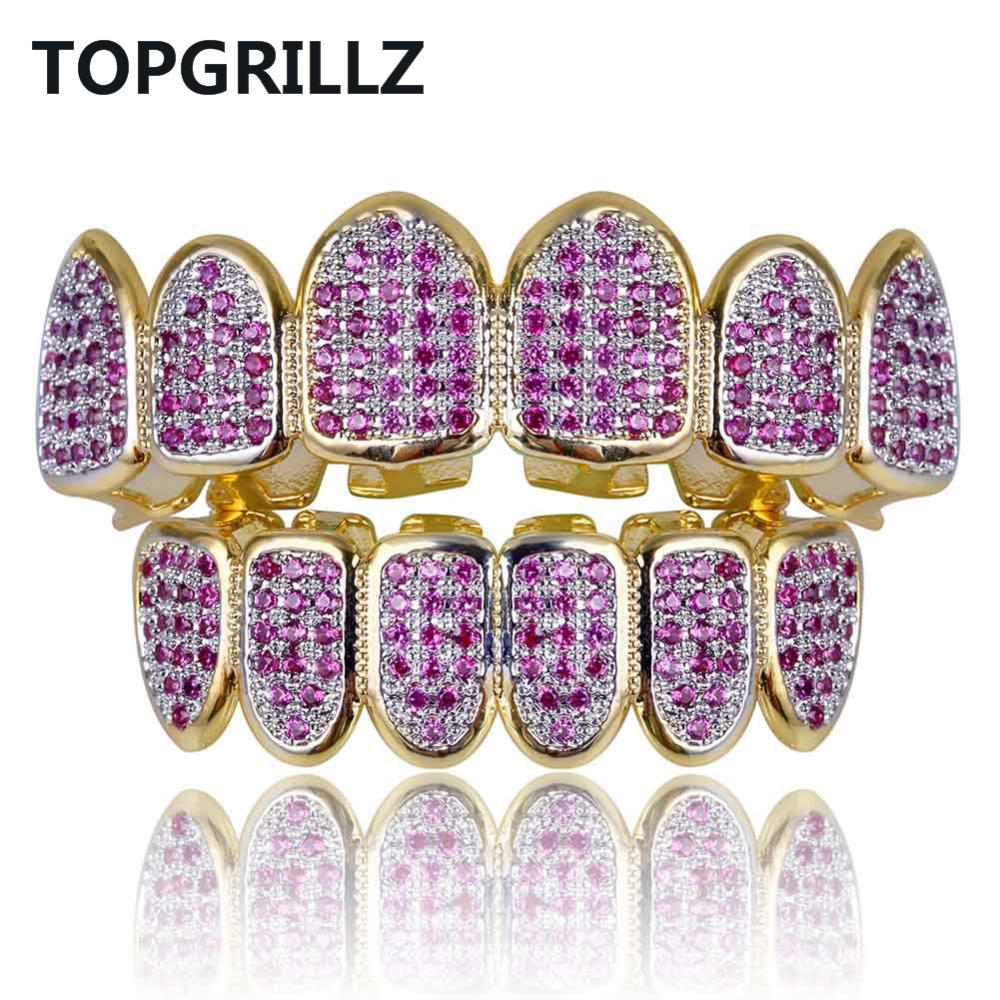New Fit Hip Hop Gold Teeth Gri - Women Accessories Gift Set review and price