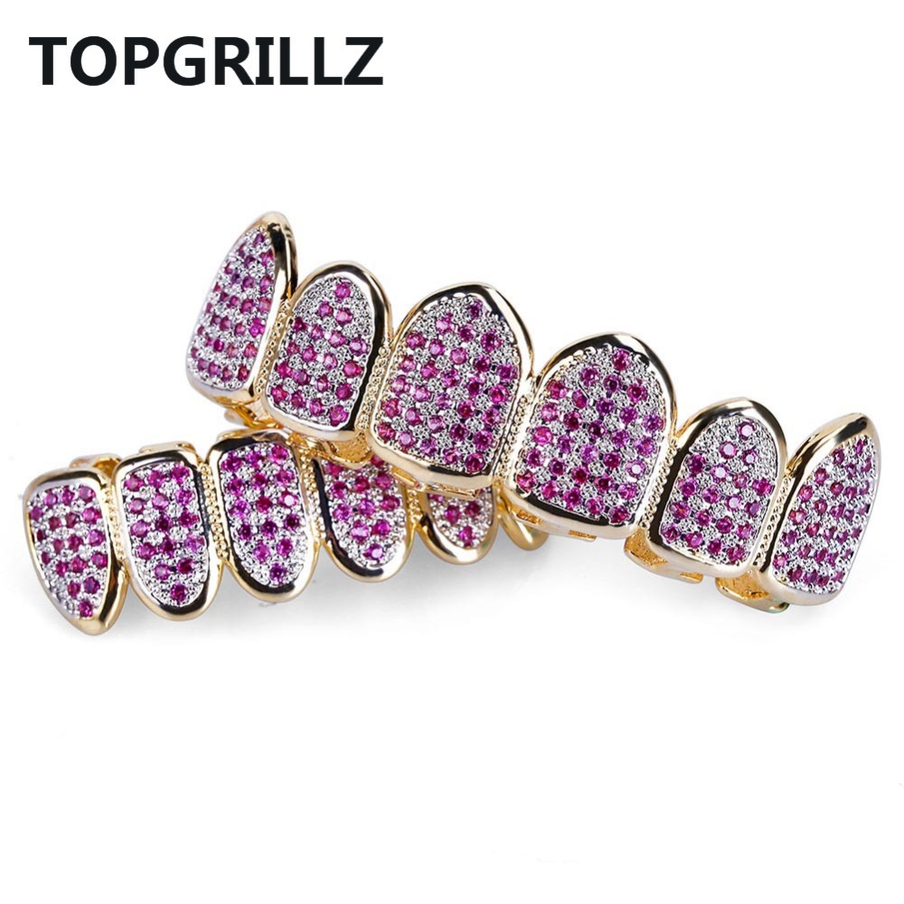 New Fit Hip Hop Gold Teeth Gri - Women Accessories Gift Set review and price