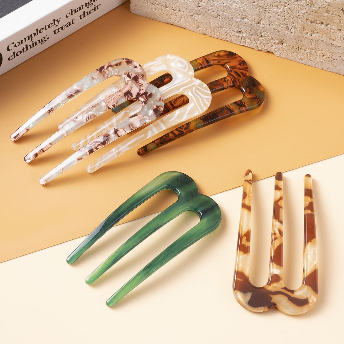 Acetic Acid Hair Forks Three T - Women Accessories On Sale review and price