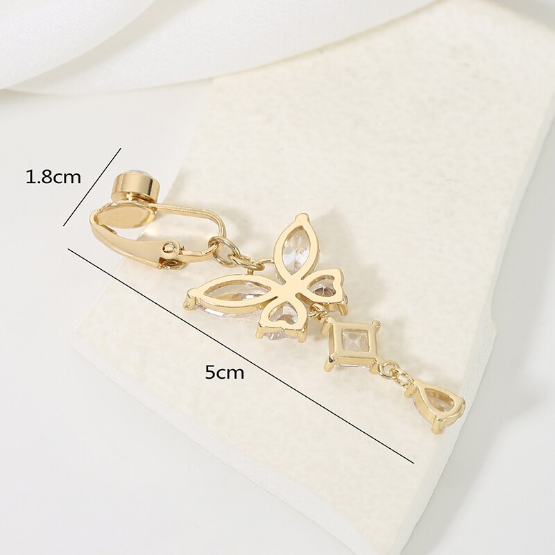 Clip On Fake Navel Belly Butto - Women Accessories Dropshipping review and price