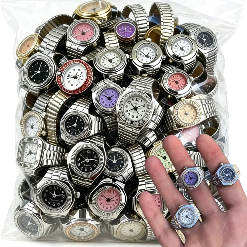 Retro Watch Ring Y2K Punk Quar - Women'S Accessories In The 80S review and price
