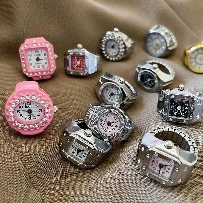 Retro Watch Ring Y2K Punk Quar - Women'S Accessories In The 80S review and price