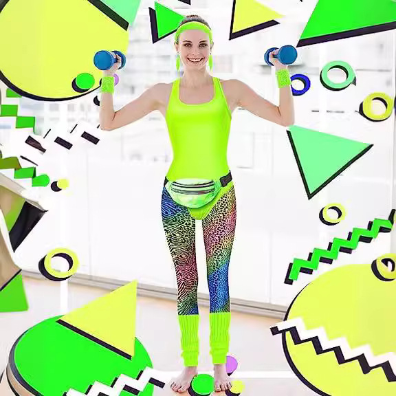 1980s Party Costume Women Spor - Women'S Accessories In The 80S review and price