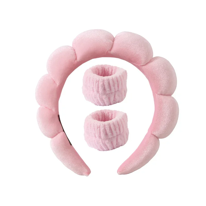 3Pcs/set Makeup Headband Puffy - Women Accessories Combo review and price
