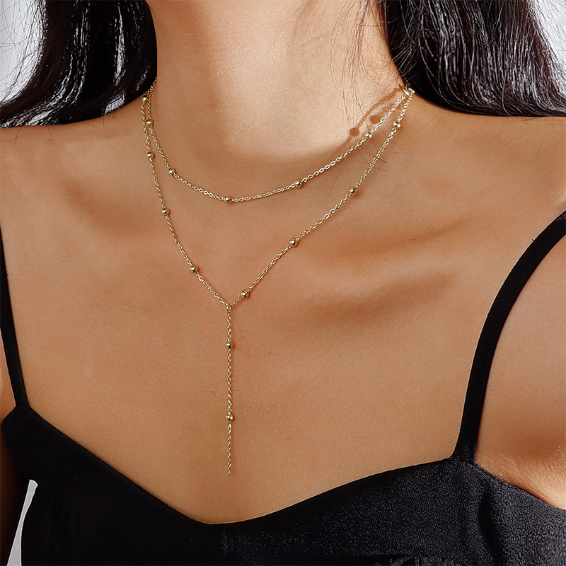 New Trendy 925 Sterling Silver - Layered Necklace Set review and price