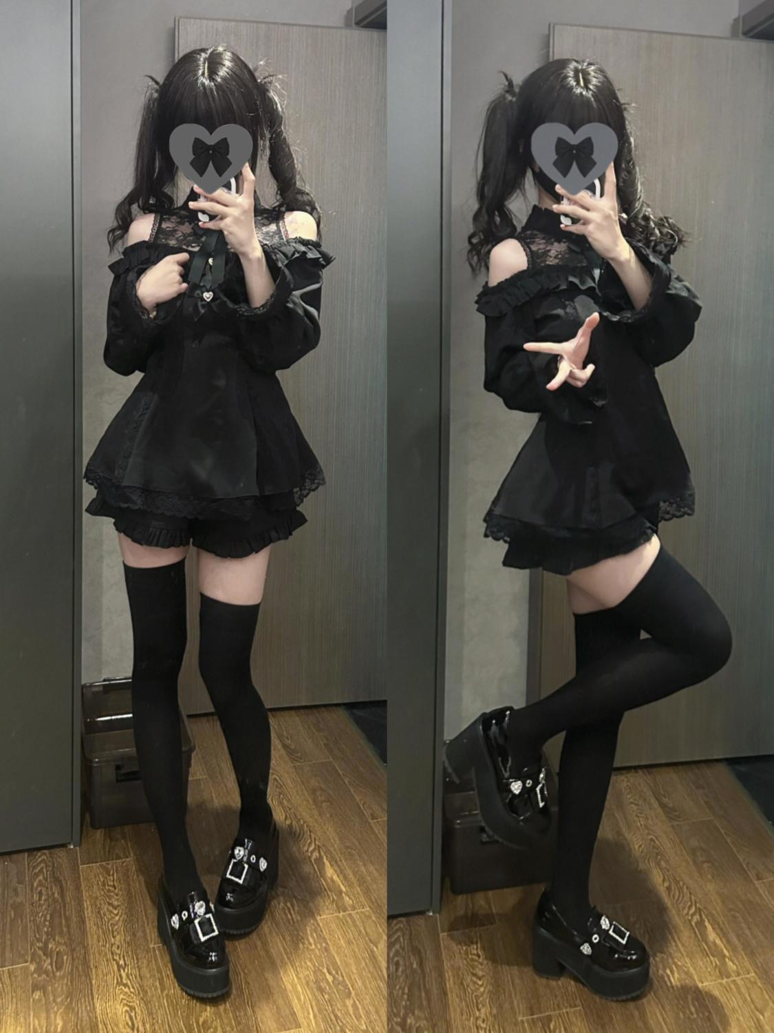 Women Lolita Two Piece Set Col - Layered Necklace Set review and price