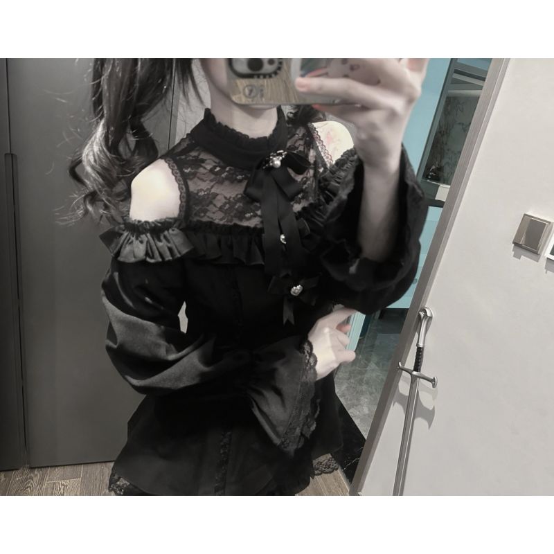 Women Lolita Two Piece Set Col - Layered Necklace Set review and price