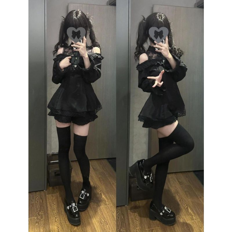 Women Lolita Two Piece Set Col - Layered Necklace Set review and price