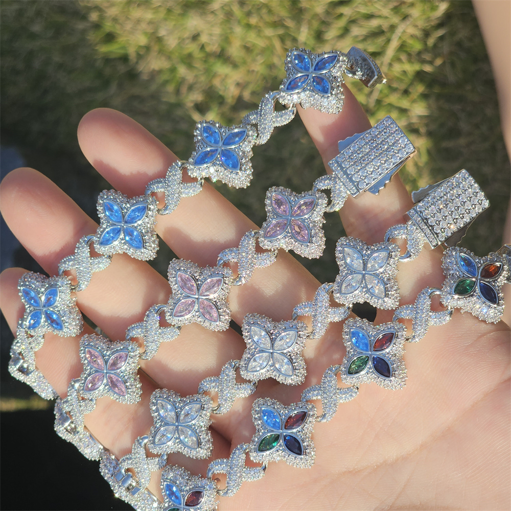 Iced Out Baguettecz Floral Inf - Women Accessories Gift Box review and price