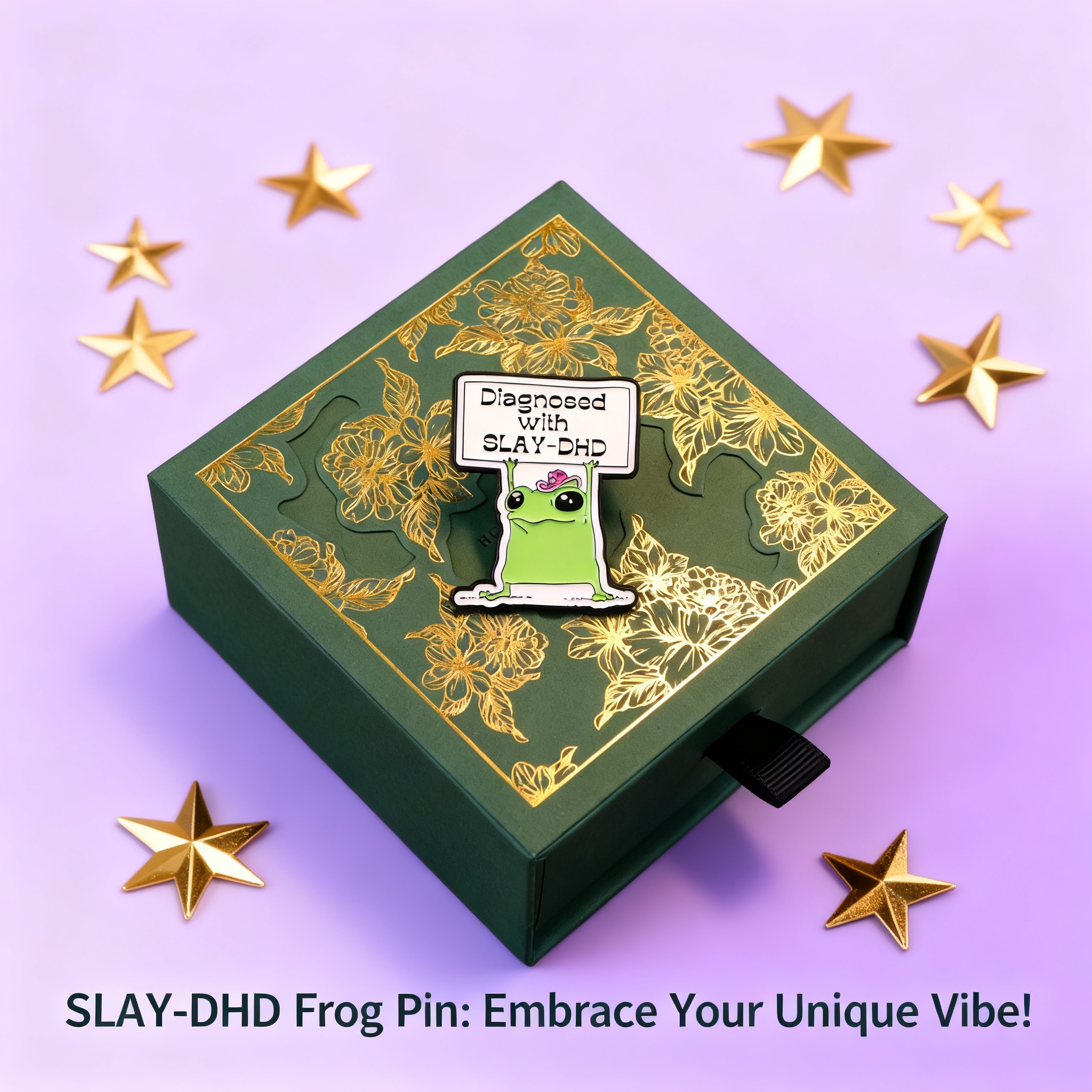 Frog Enamel Pin Badge for Wome - Women Accessories Gift Box review and price